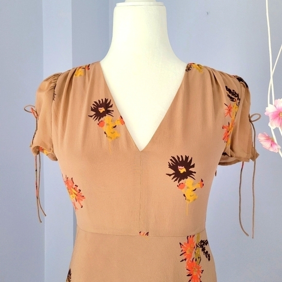 MADEWELL Silk Poppy Dress - Picture 3 of 10